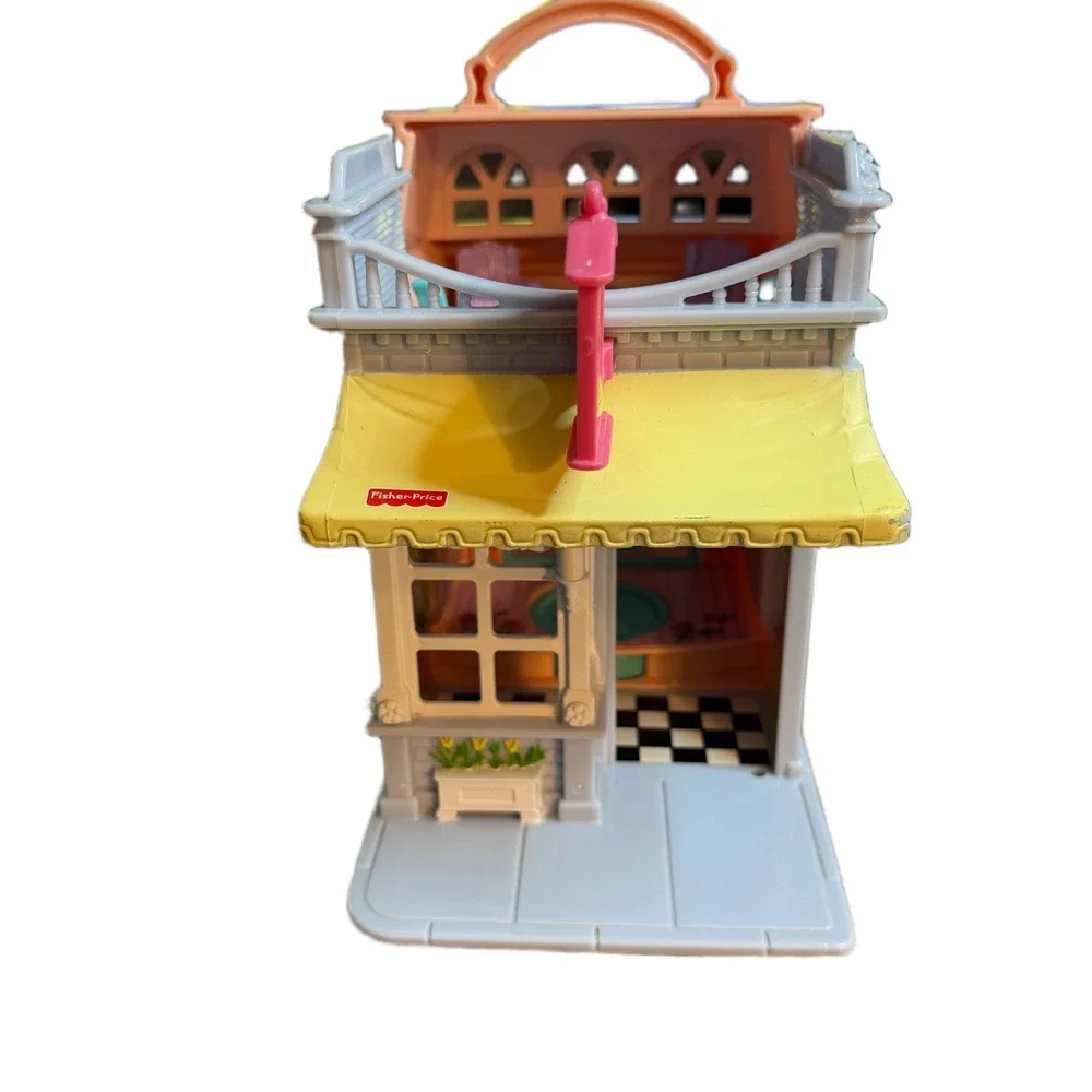 Fisher-Price Sweet Streets Dance Studio Candy Shop Vintage 2001 Playset 74823